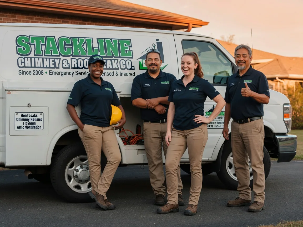 Chimney flashing repair company in Kipton, OH